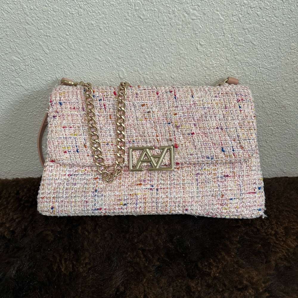 ALDO Tweed Shoulder Bag